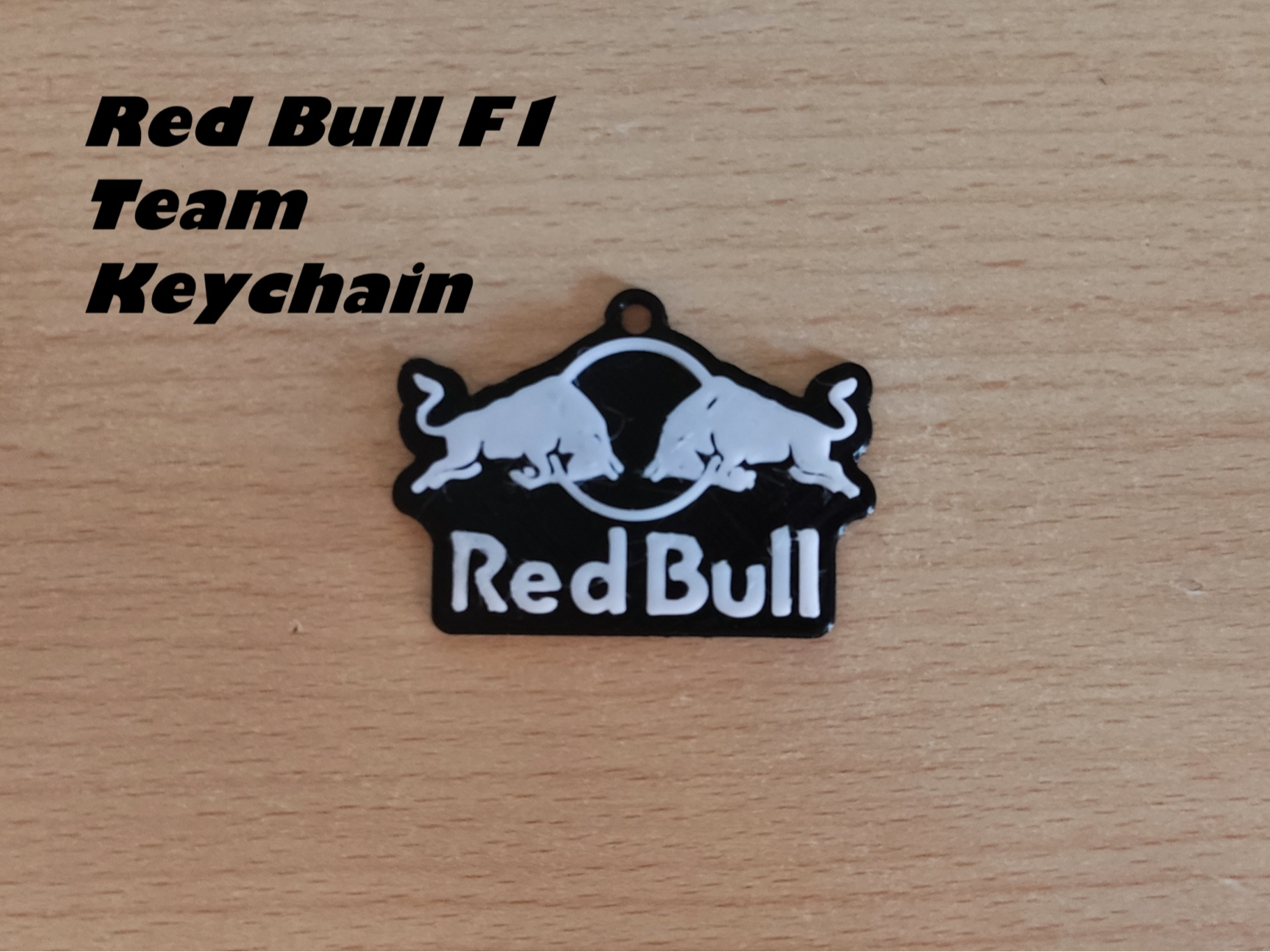 Red Bull F1 Team Keychain
