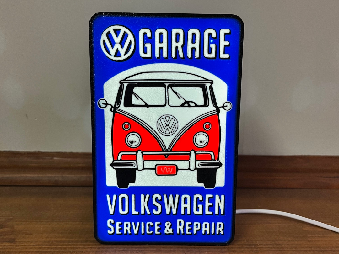 VW BUS KOMBI LIGHTBOX