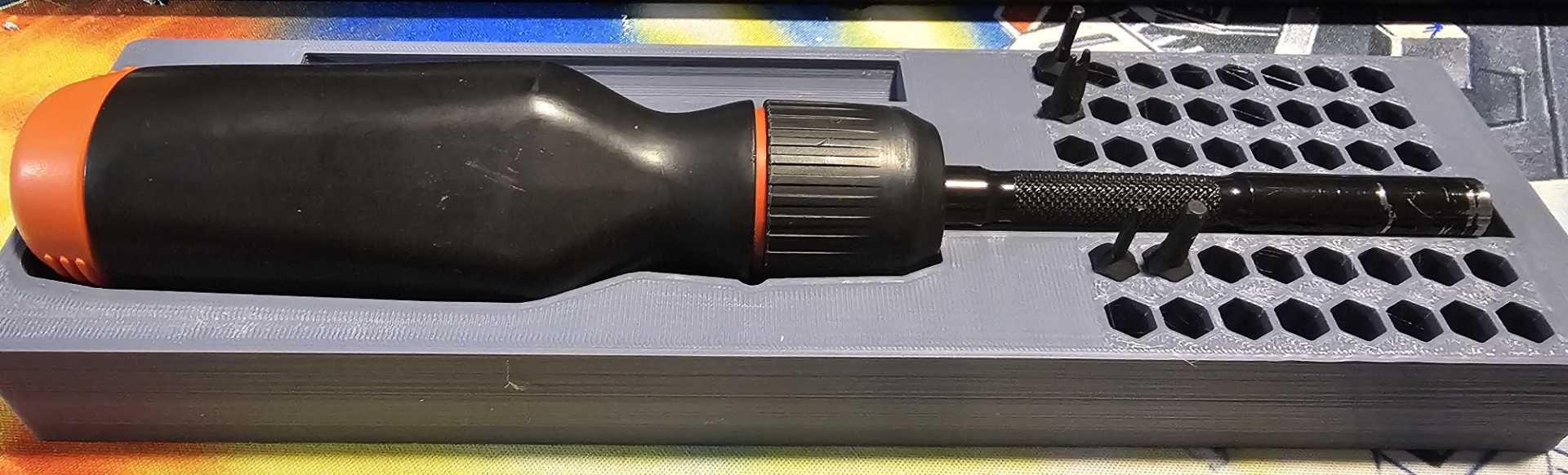 LTT Screw Driver Holder + 40 bits with  Extension