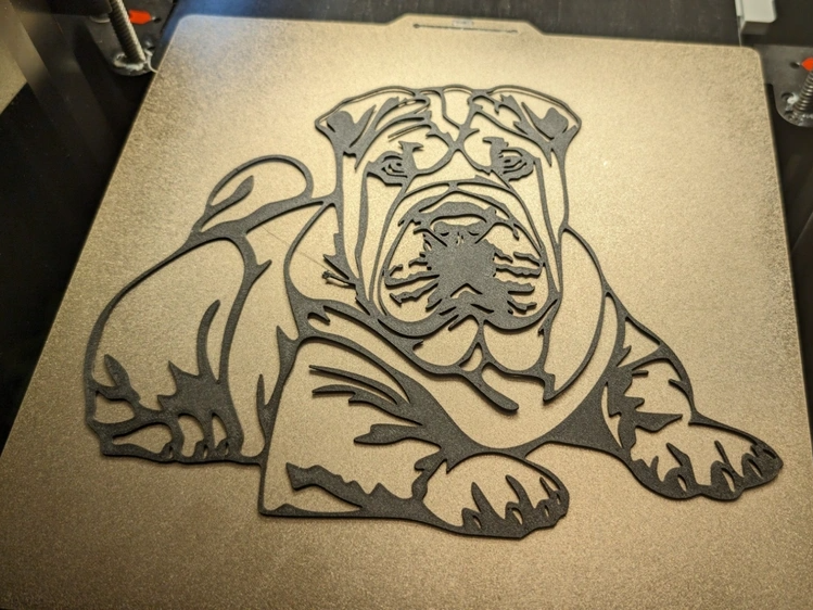 Shar Pei Siluett