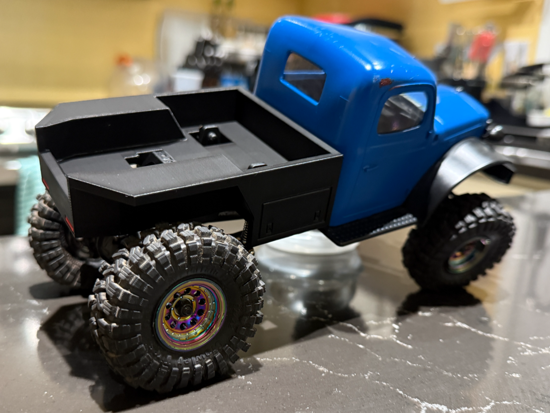 Bed for FCX24 Power Wagon w/ Extended rear links