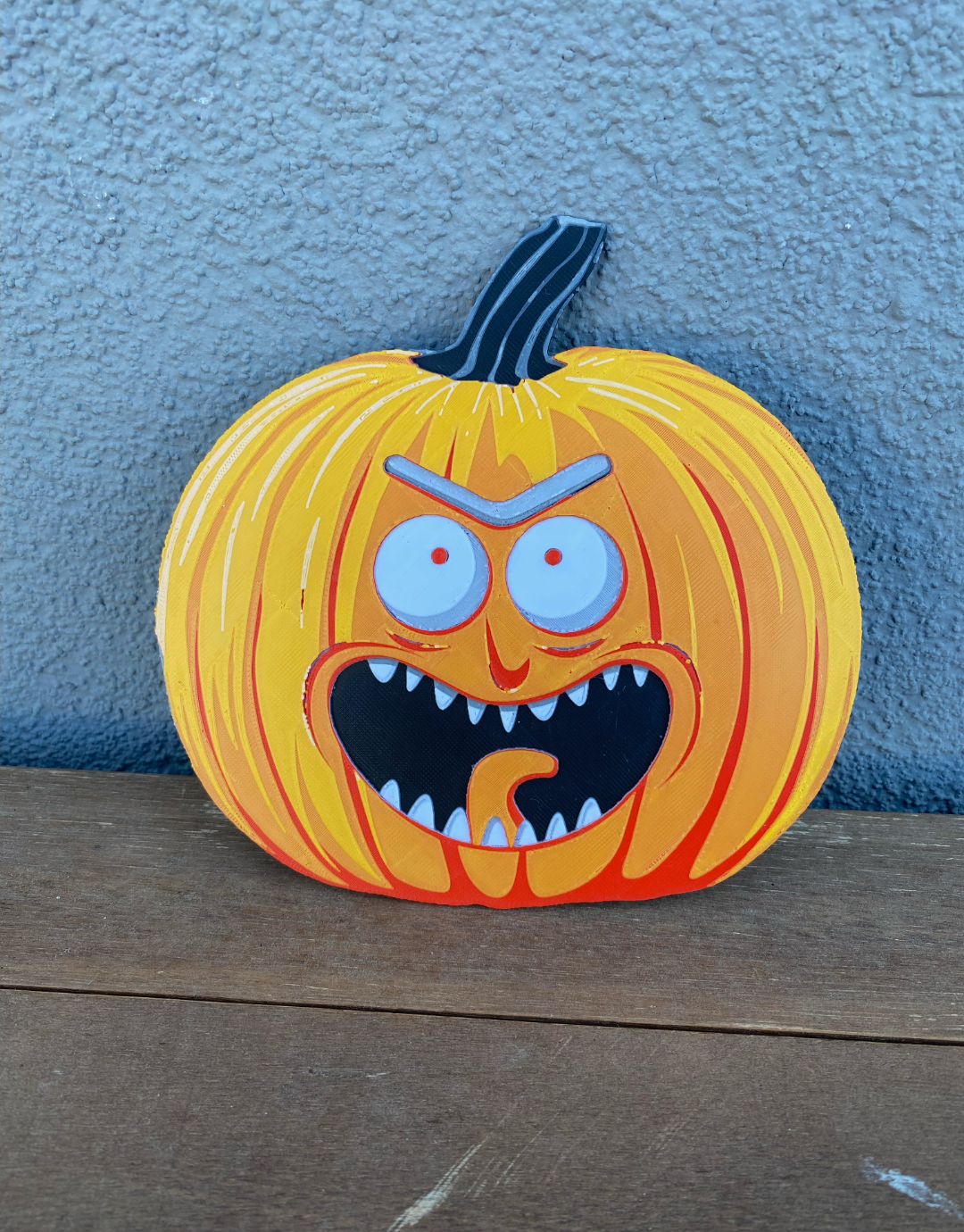 Pumpkin Rick Coaster Rick and Morty
