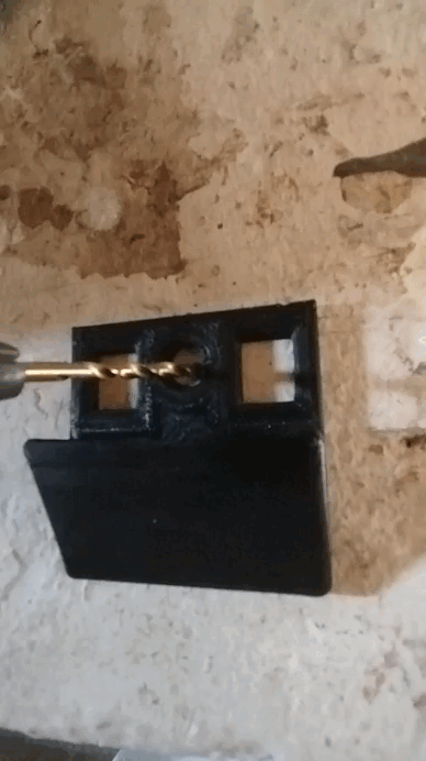 RECOGEDOR DE SUCIEDAD PARA TALADRO