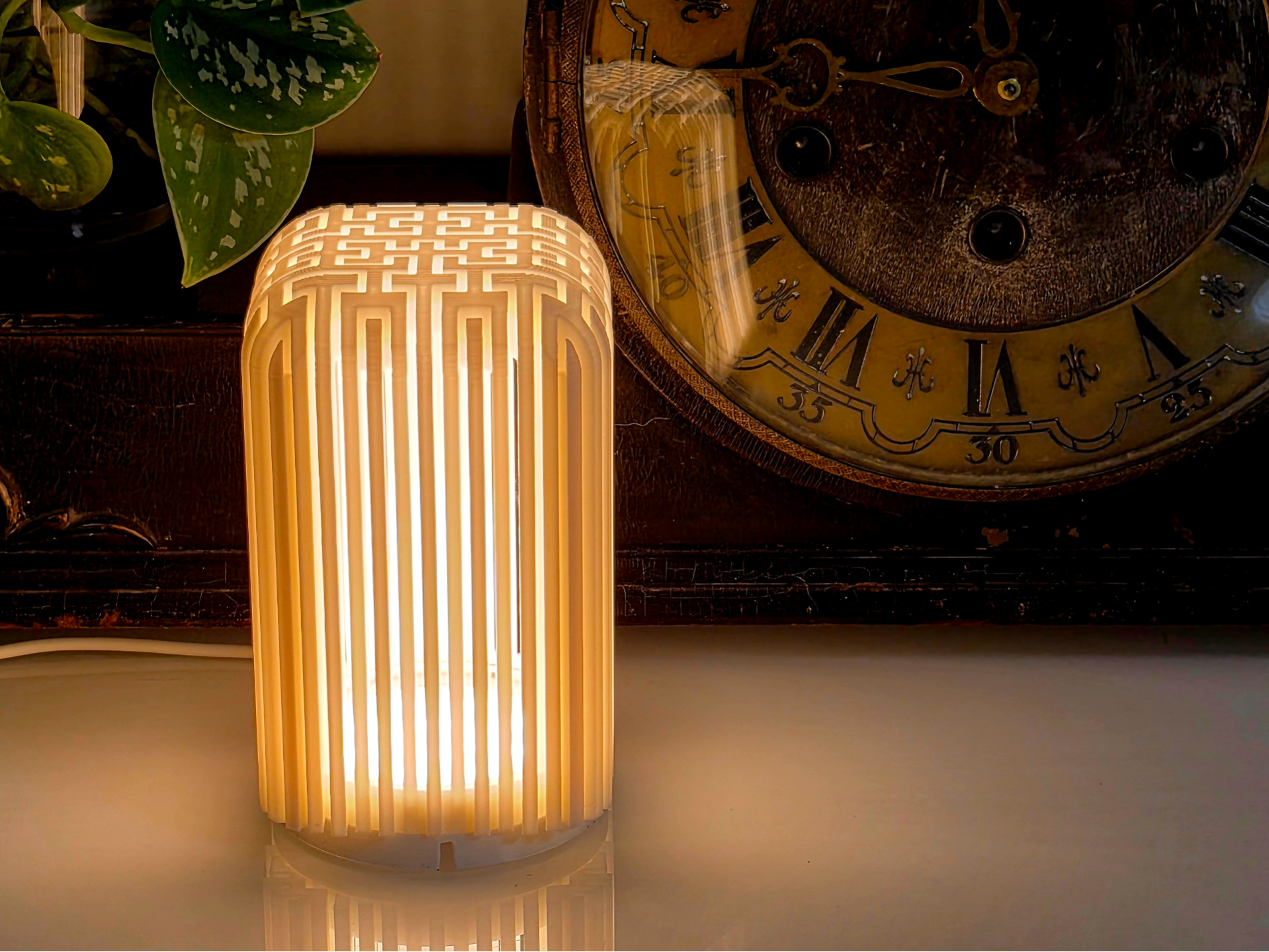 Hilbert Curve LED Lamp