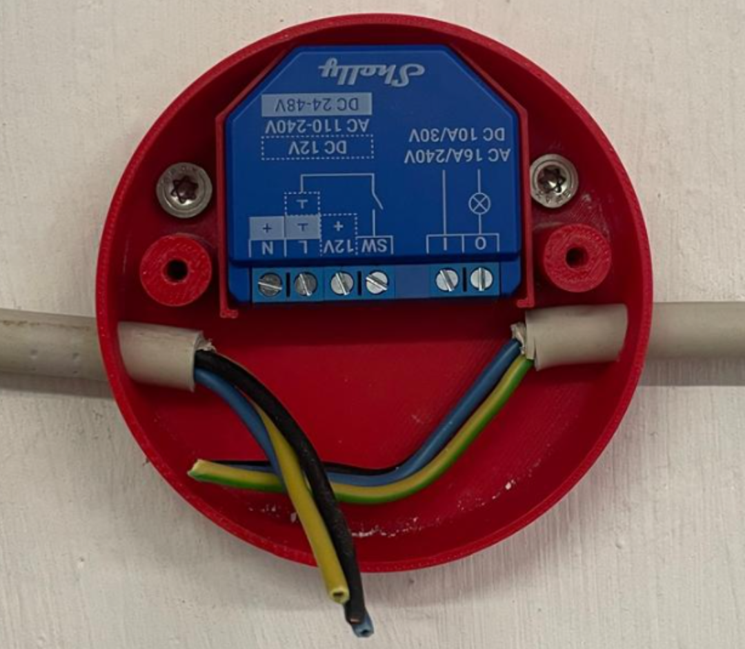 Shelly 1 Plus Wallmount