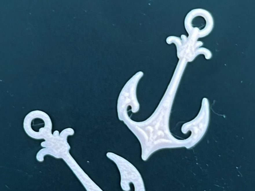 Anchor art nouveau