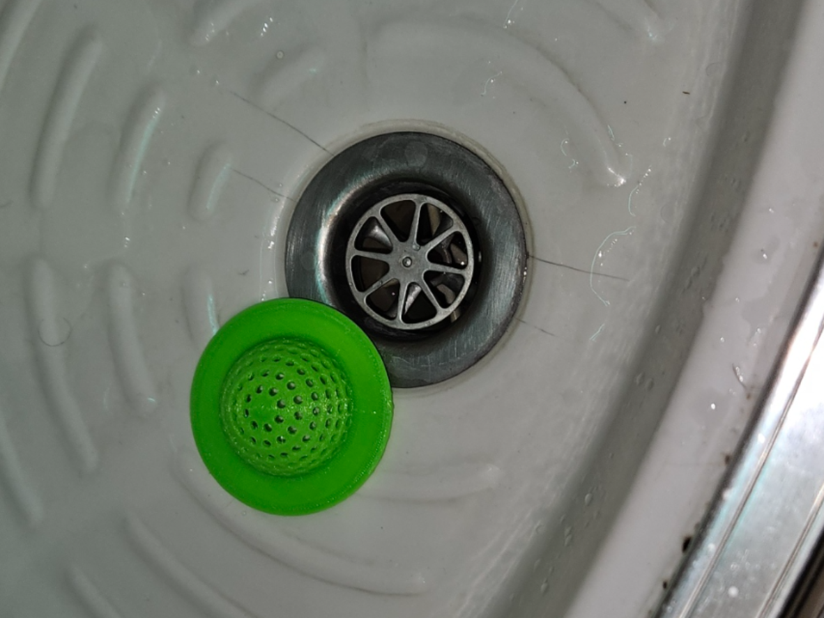 shower sink strainer V2