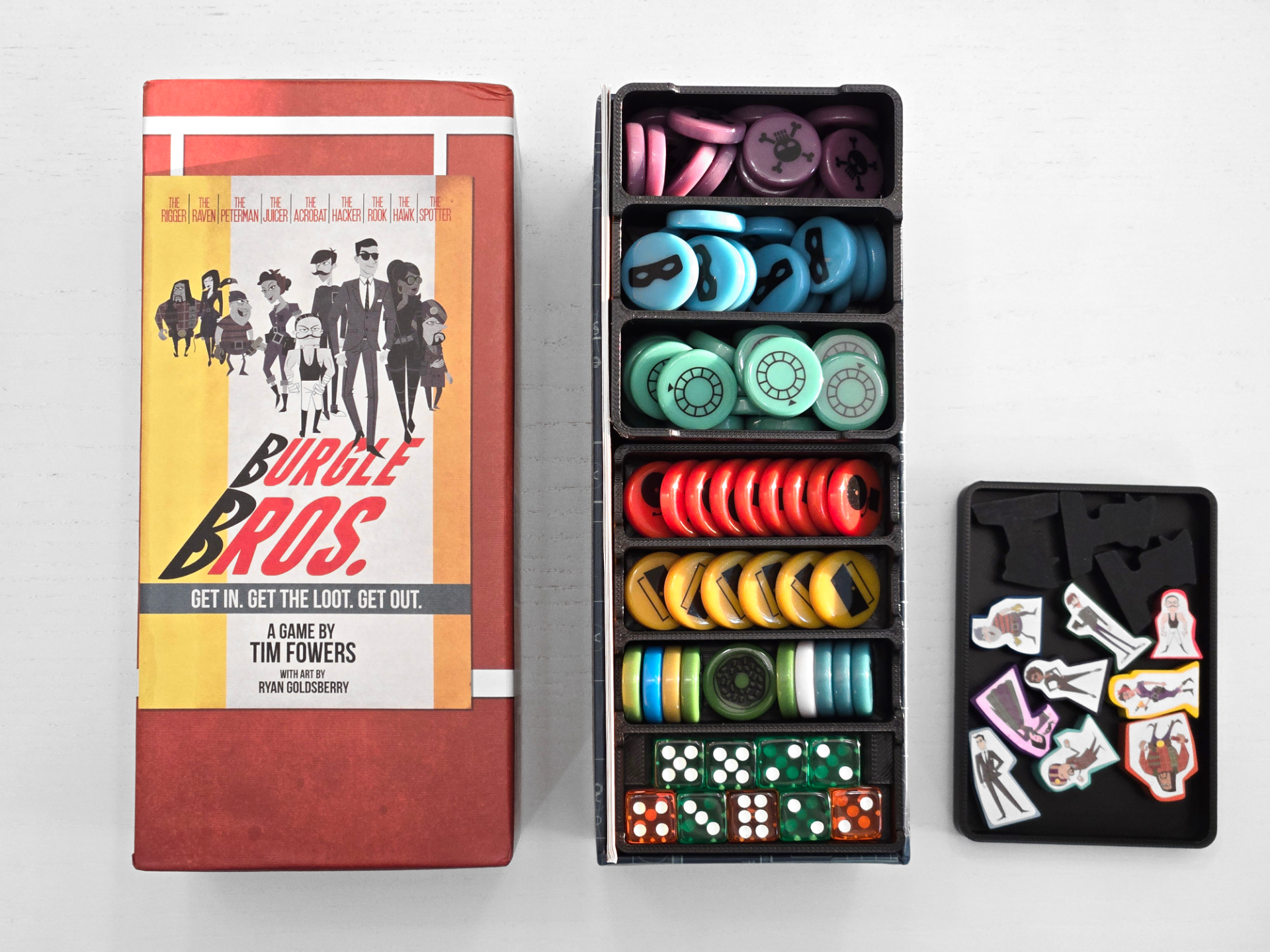 Burgle Bros w/GeekUp Bit Set - Organizer Insert