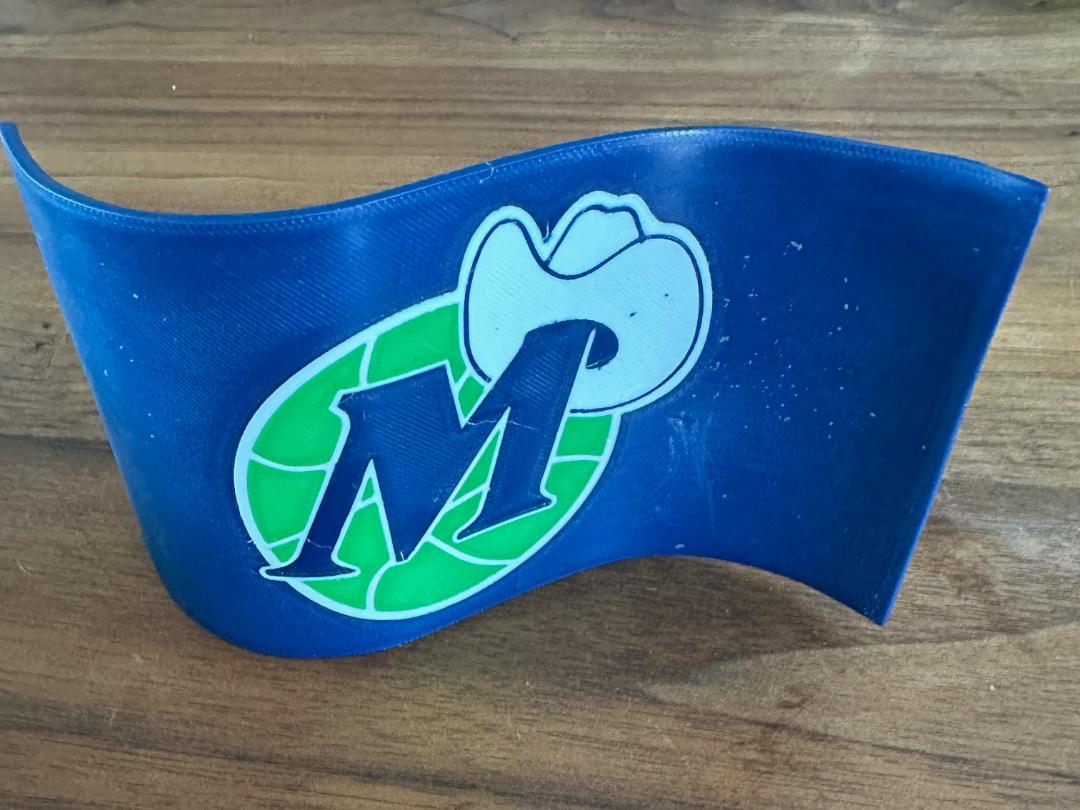 Dallas Mavericks Wavy Flag