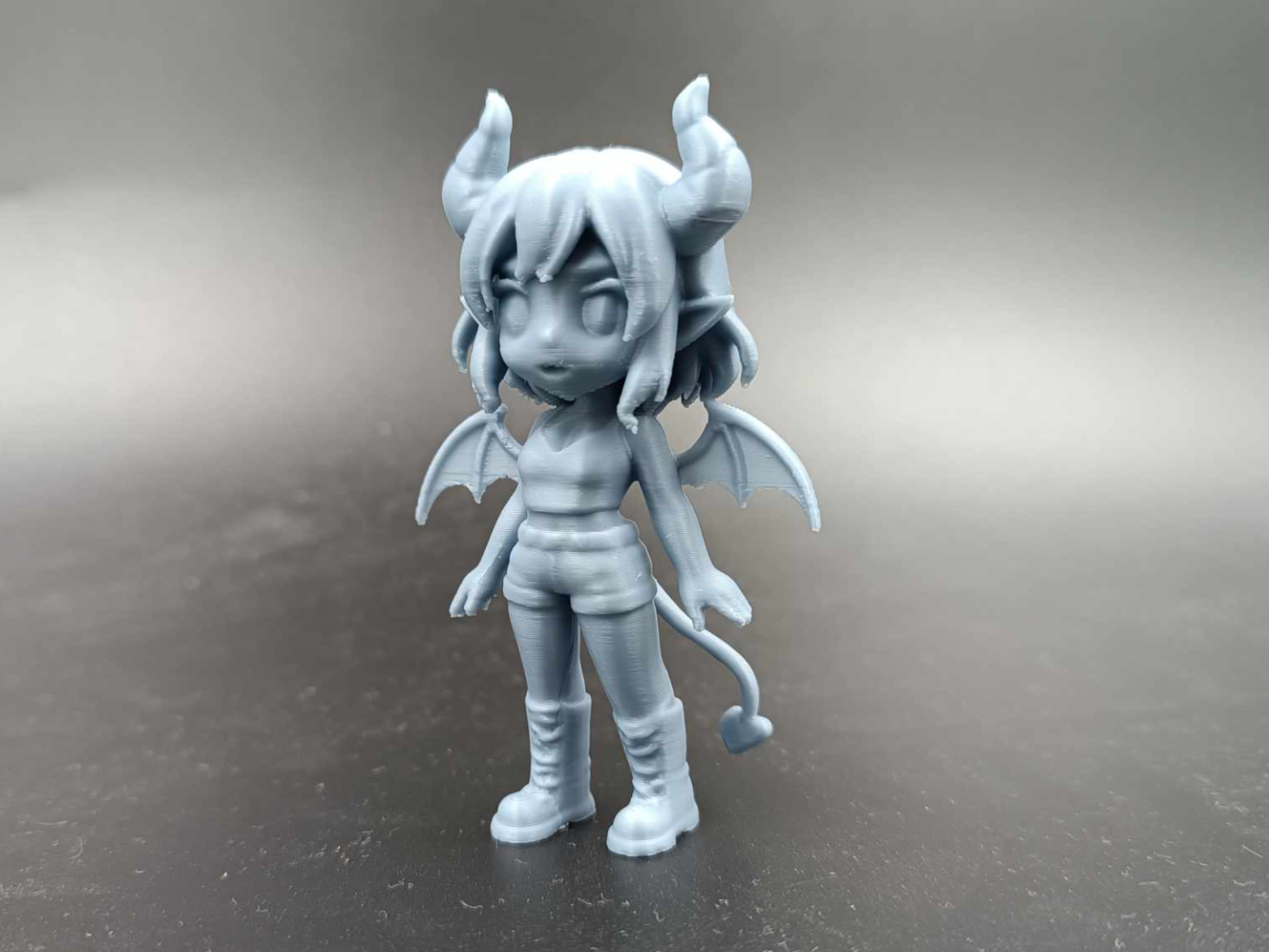 Cute Anime-Style Succubus – 3D Printable Figurine