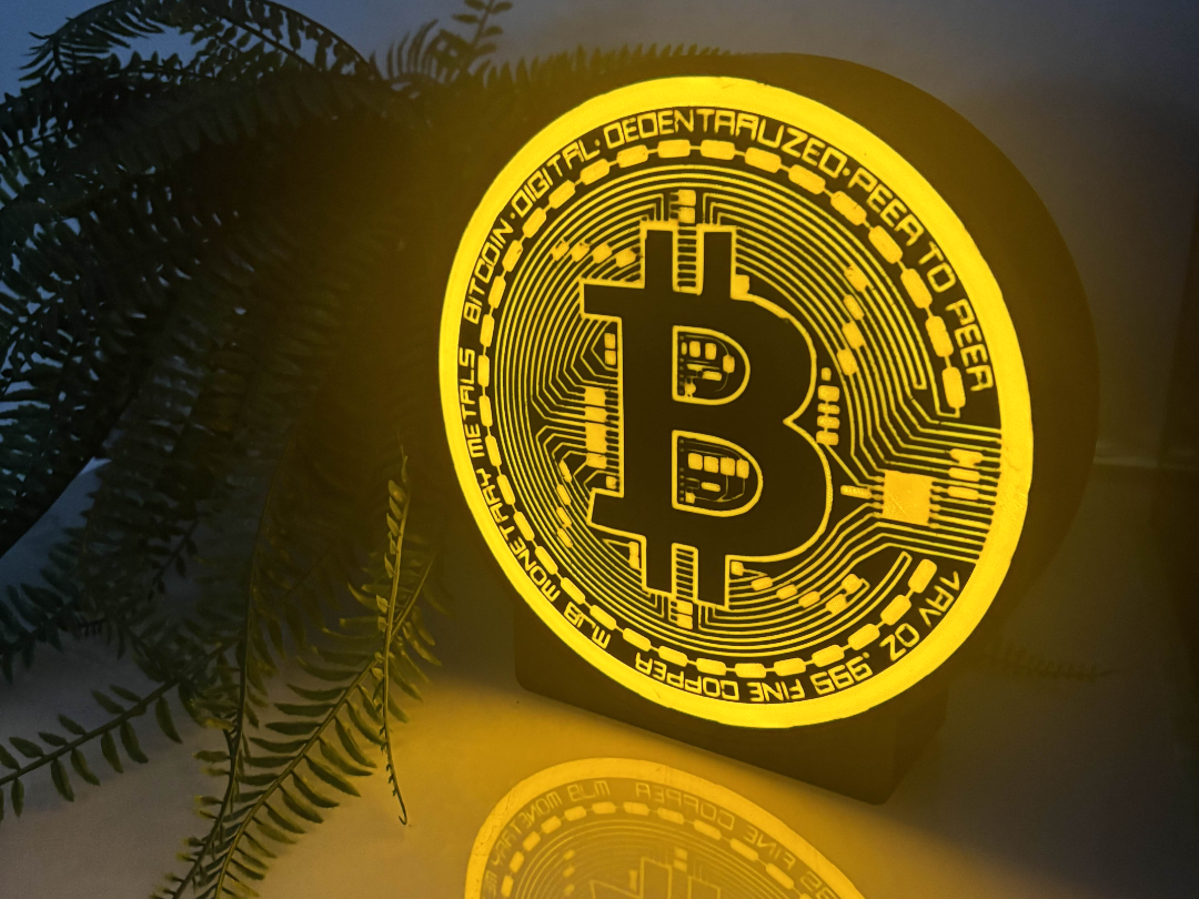 BITCoin Lichtbox