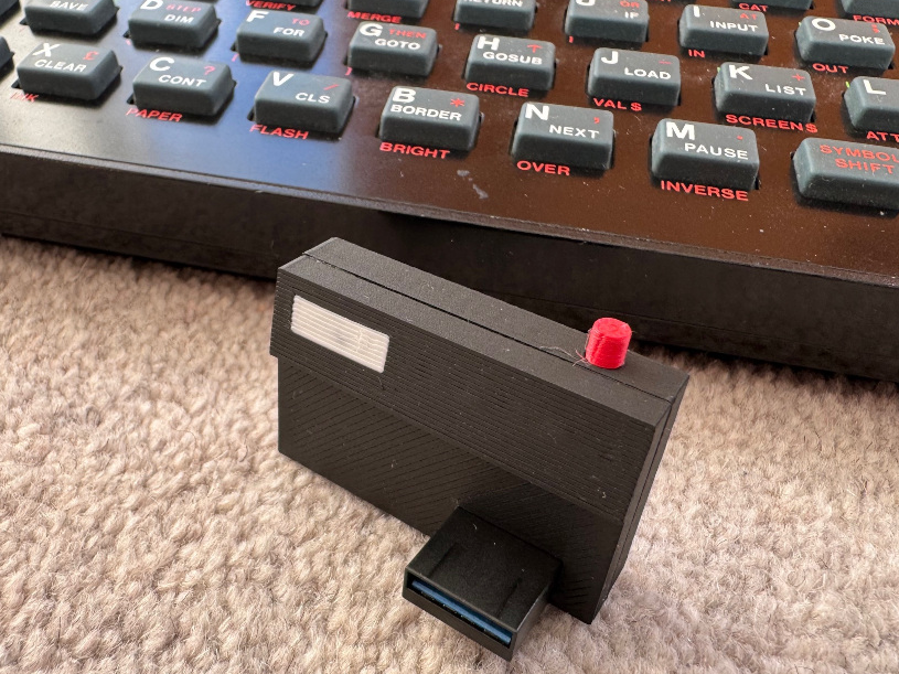 ZX Spectrum Hardware Peripheral USB Stick Housing