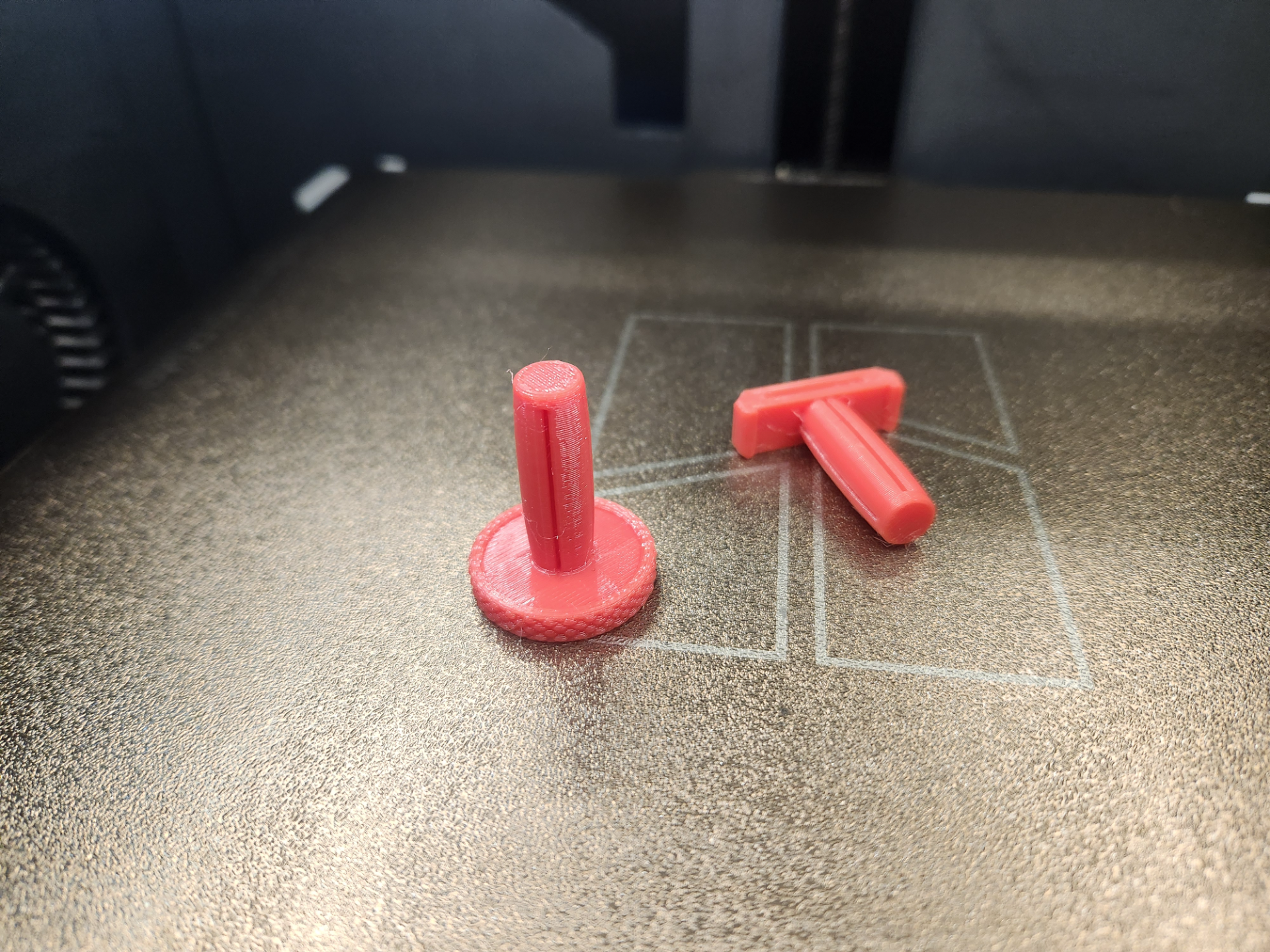 Honeycomb Pins for the P3 Dofki Honeycomb Bed