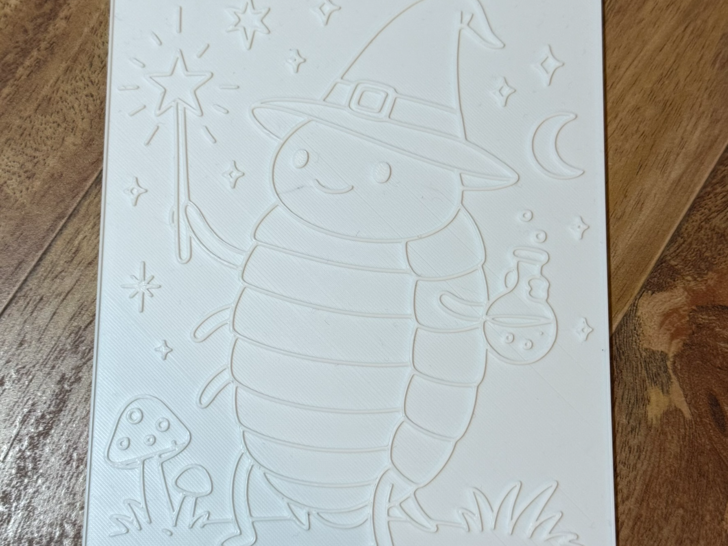Witchy Isopod Print-and-Paint