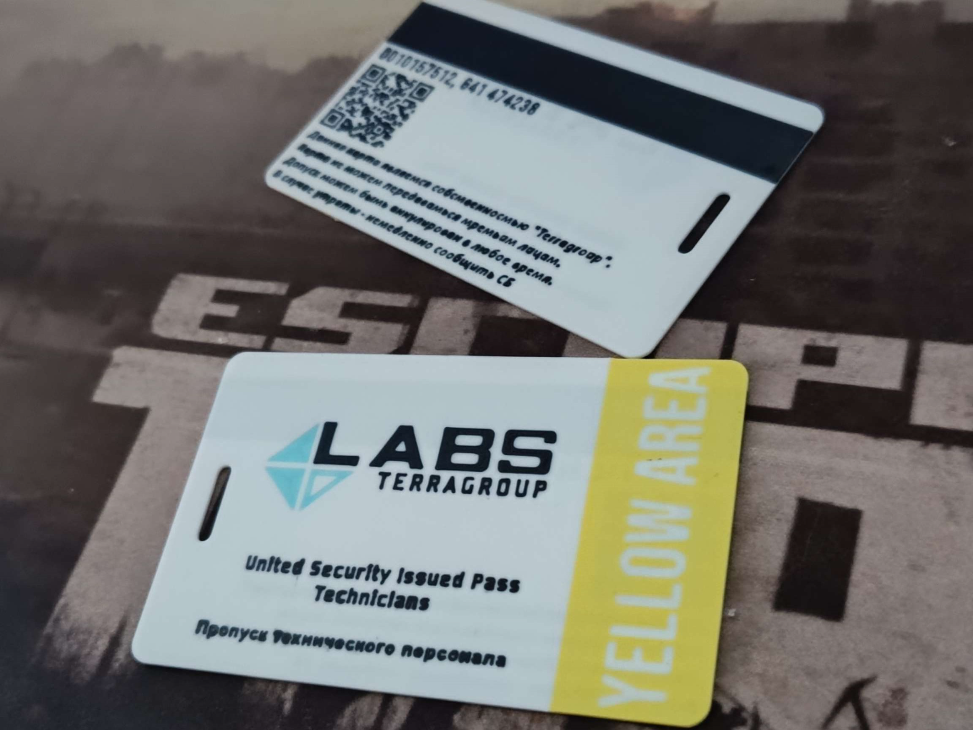 Yellow Keycard (Escape from Tarkov)