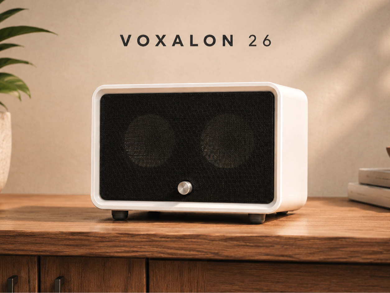 Voxalon ’26 – Modular Retro Bluetooth Speaker