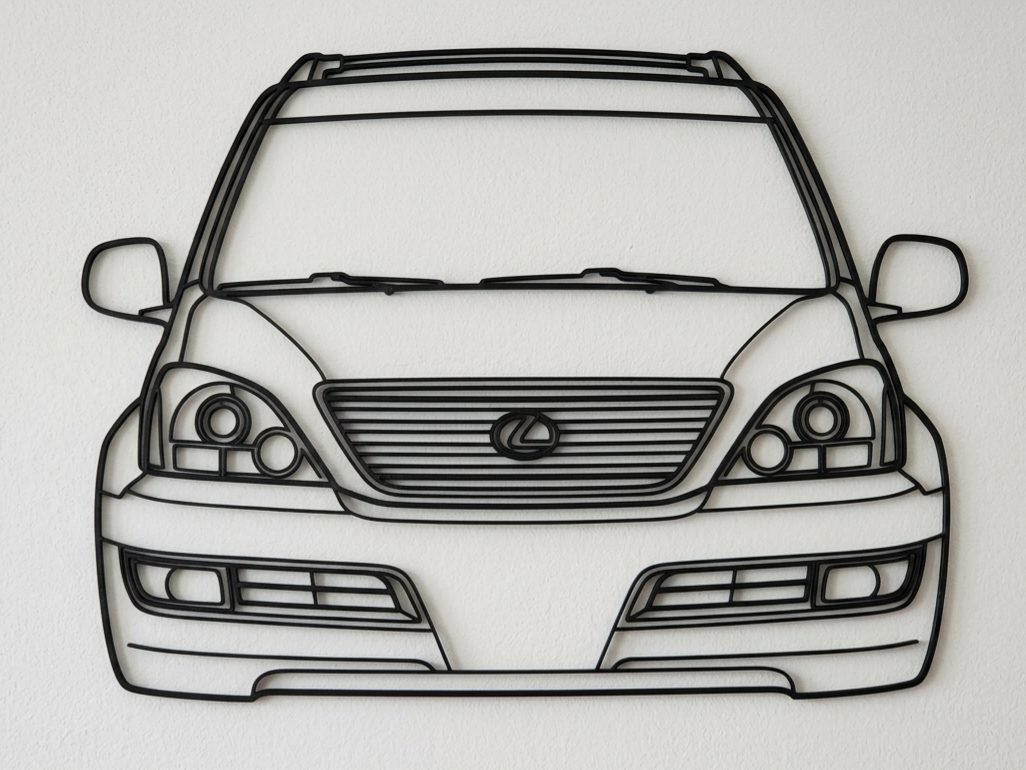 Lexus GX470 Front Wall Art