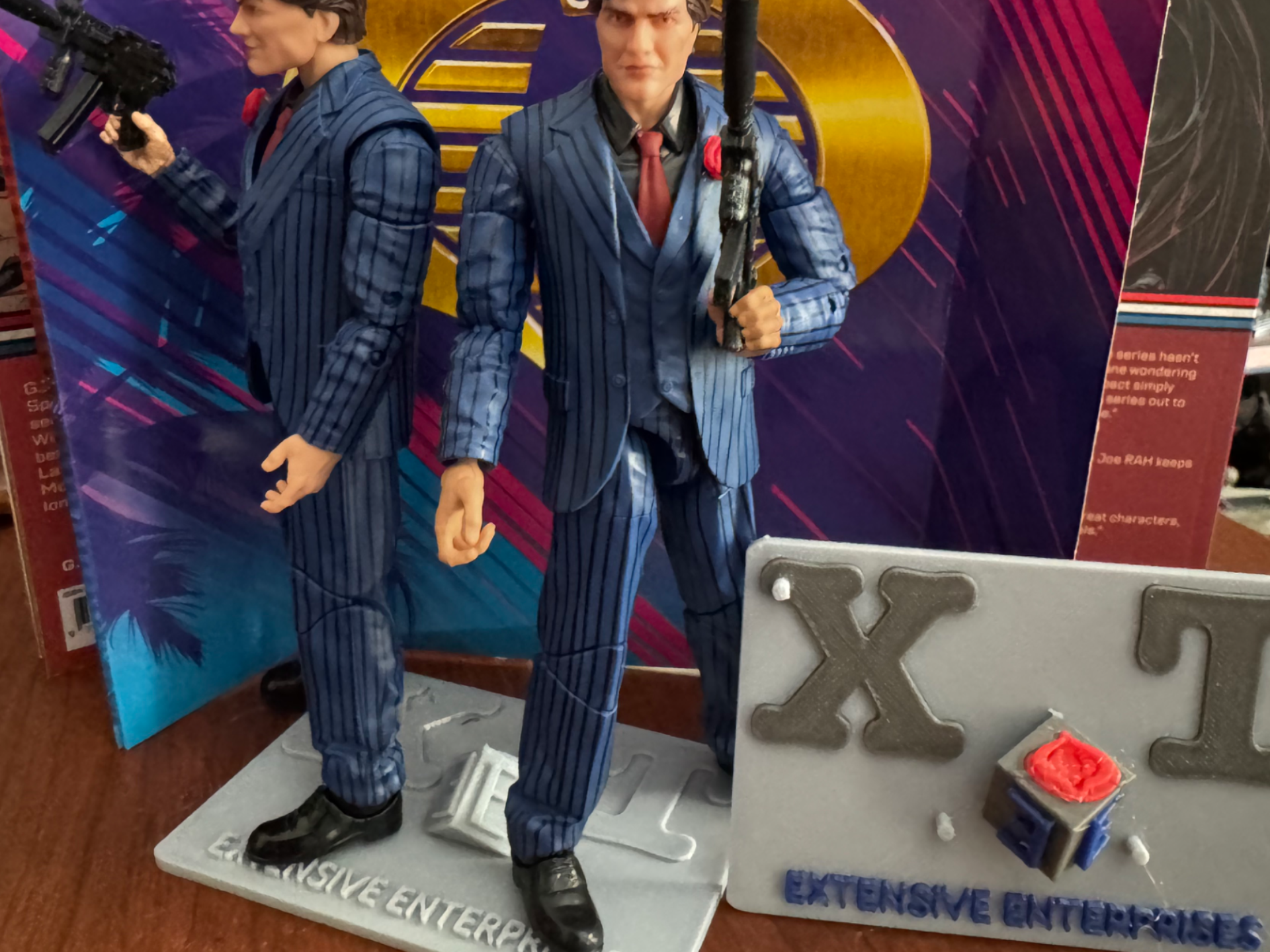 GI Joe Classified Extensive Enterprises CEO Stand