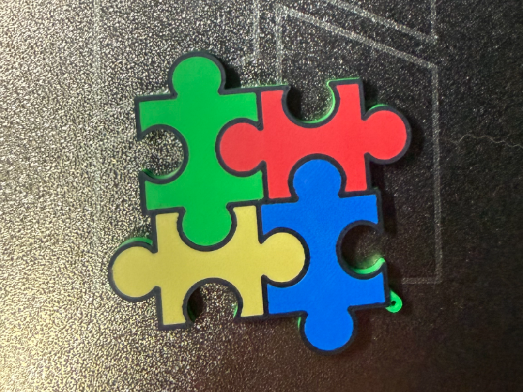 AUTISM AWARENSS KEY CHAIN