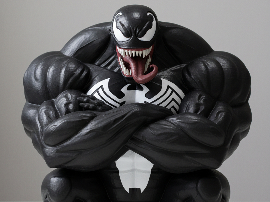 Grumpy Venom - Marvel Symbiote