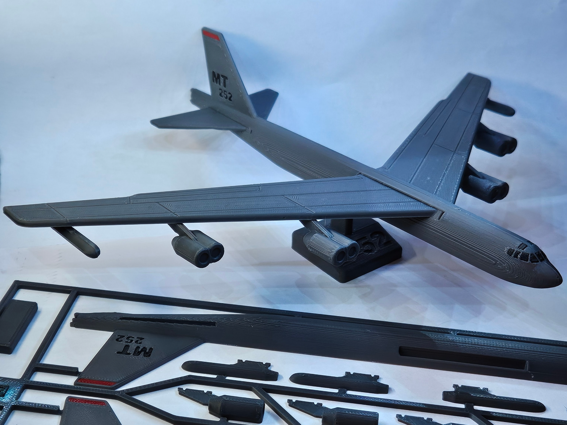 B52 Plane Kit Card
