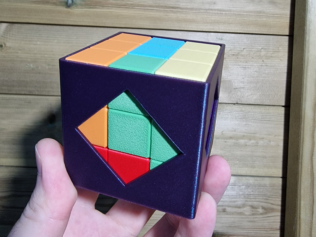 3Dom Cube Puzzle Container