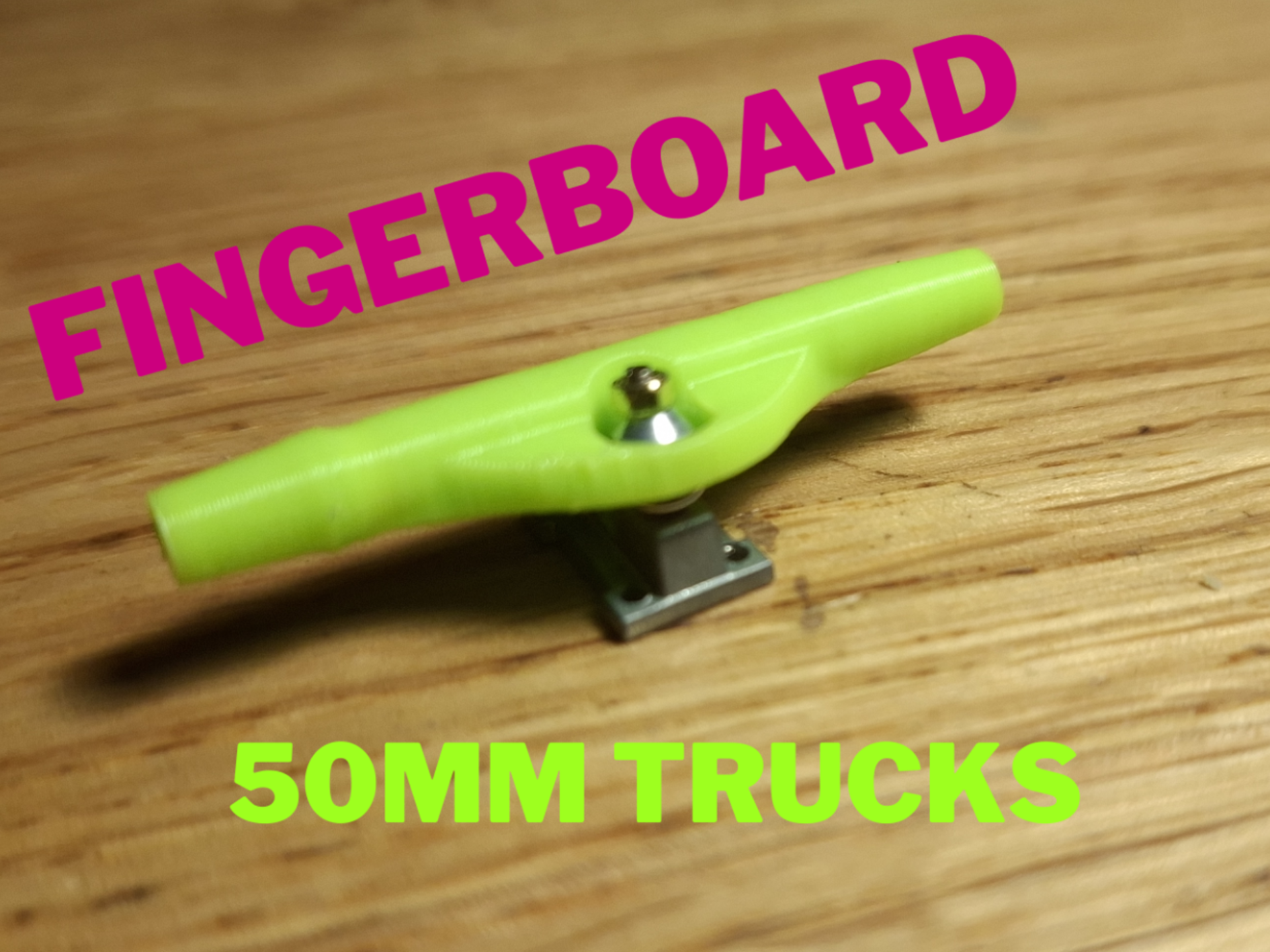 50mm fingerboard trucks