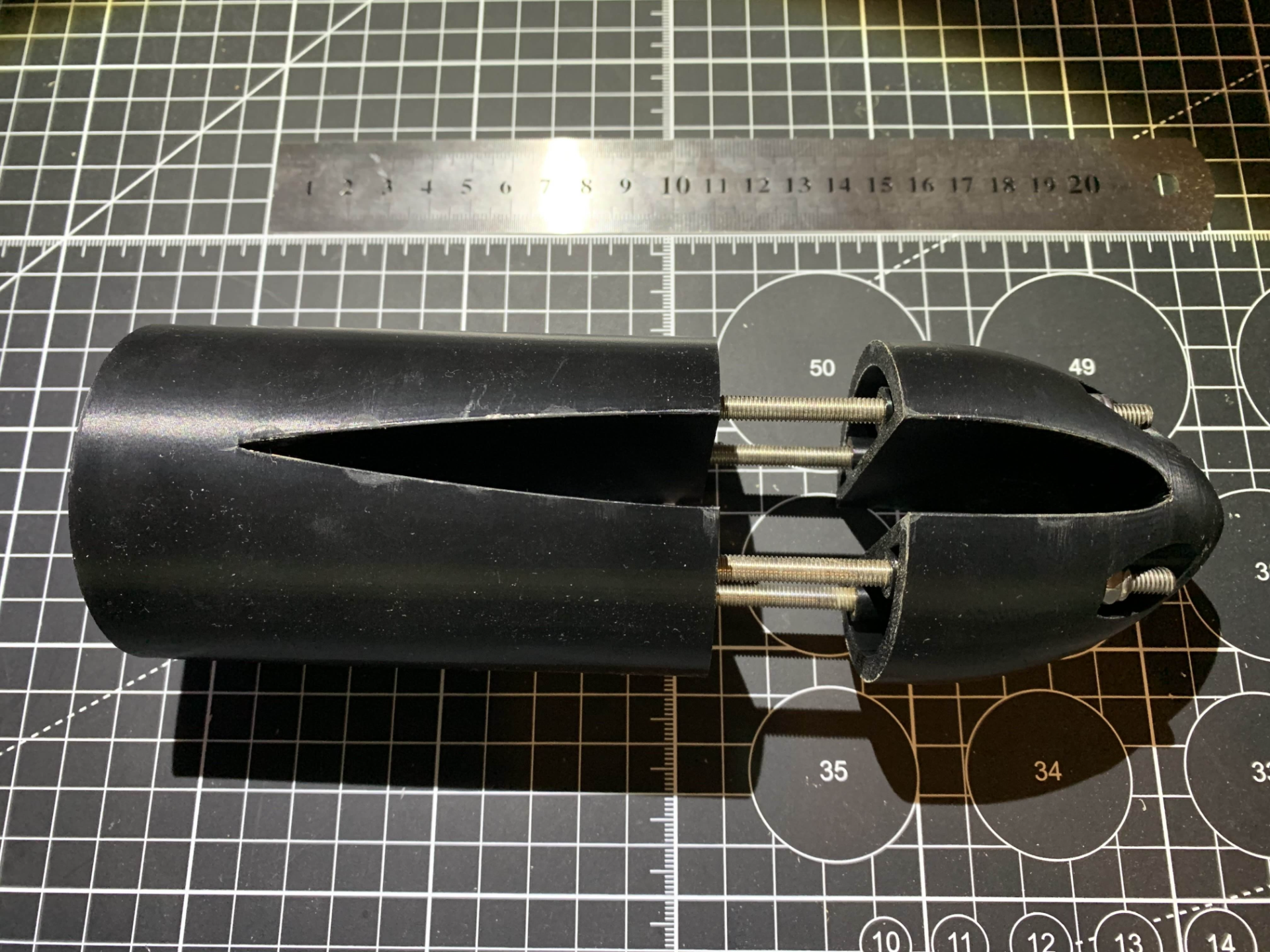 Motor Mount E-Foil E-Tow TowBoogey Carbon