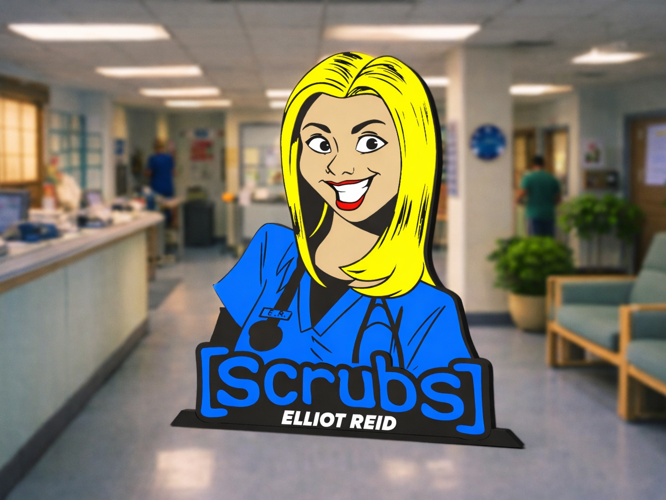 Scrubs "Elliot" Table Stand