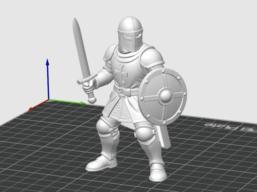 Middle Ages Knight figurines