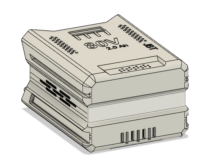80V GreenWorks - Kobalt 2.0 - 2.5 ah battery case