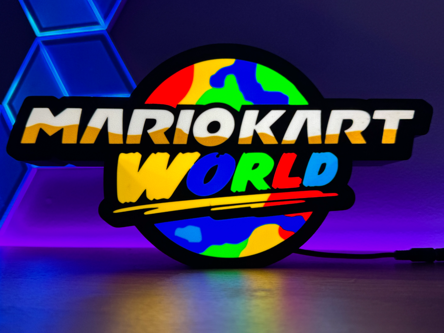 Kart World Light Box