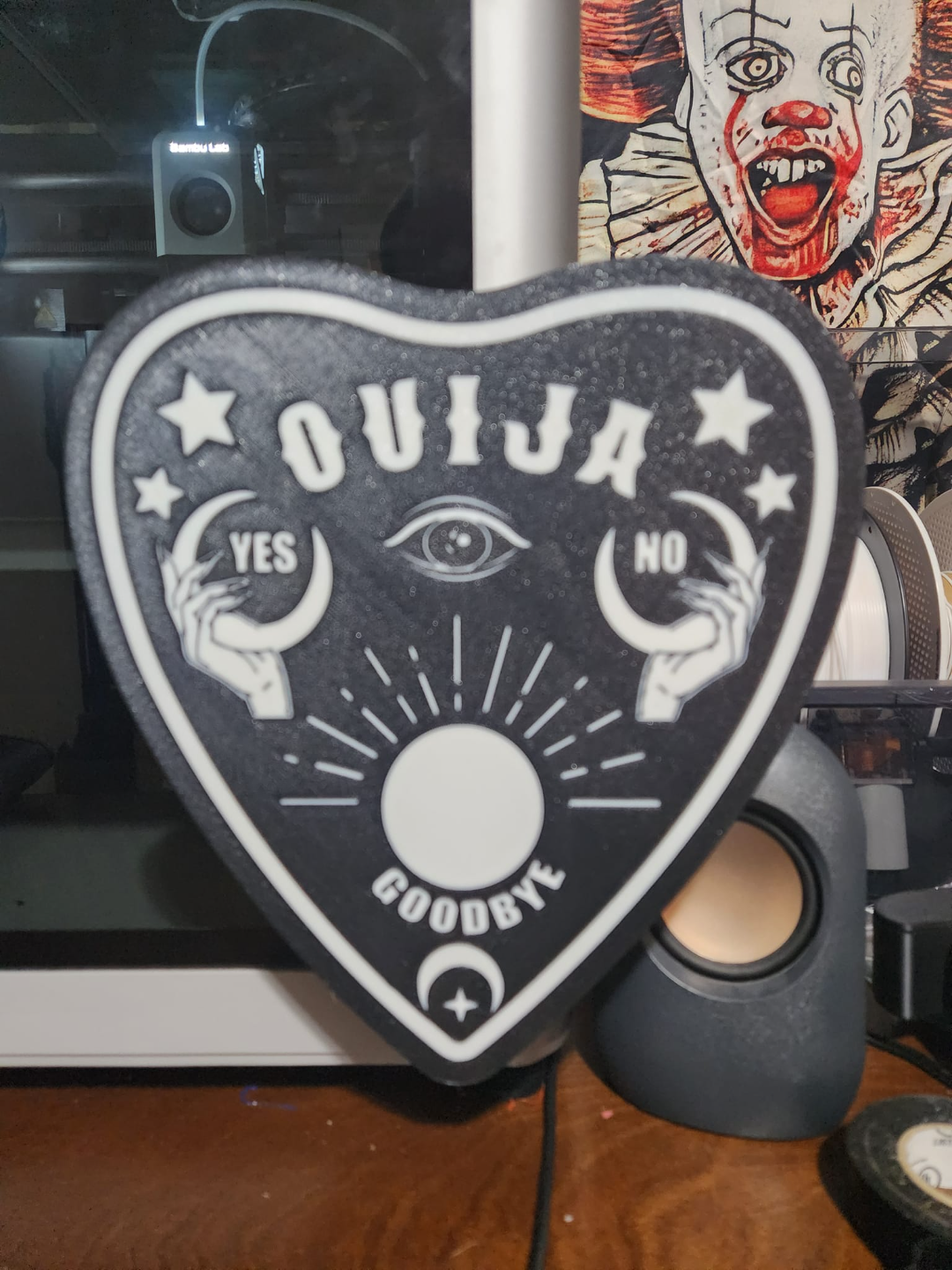 ouija planchette light
