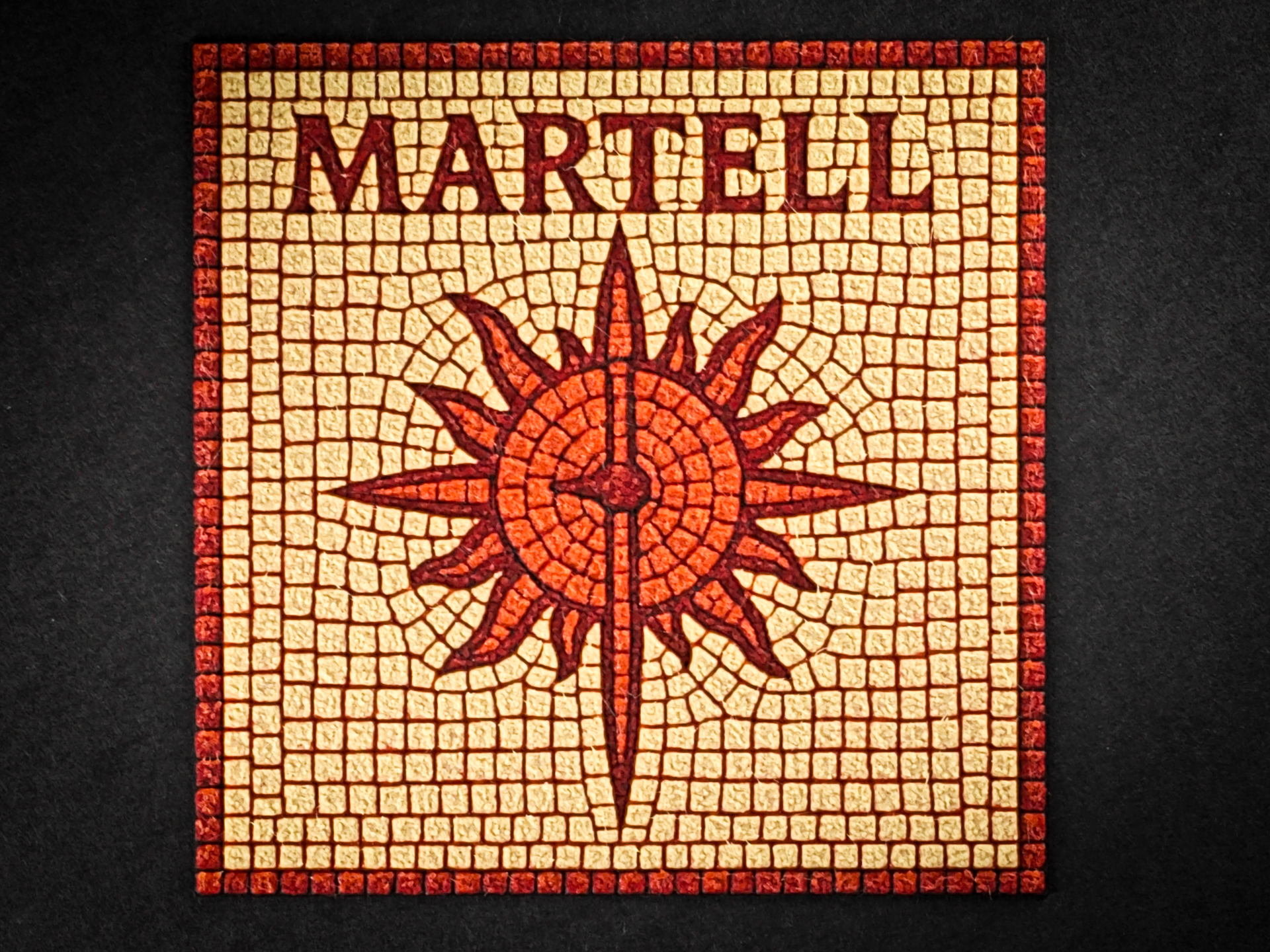 House Martell Mosaic - Game of Thrones