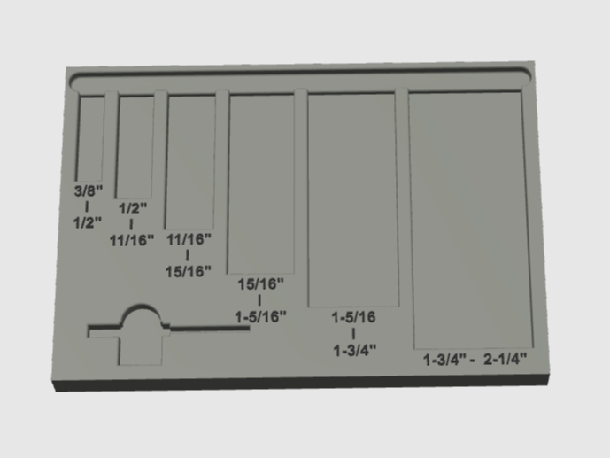 Adjustable Parallel Tray