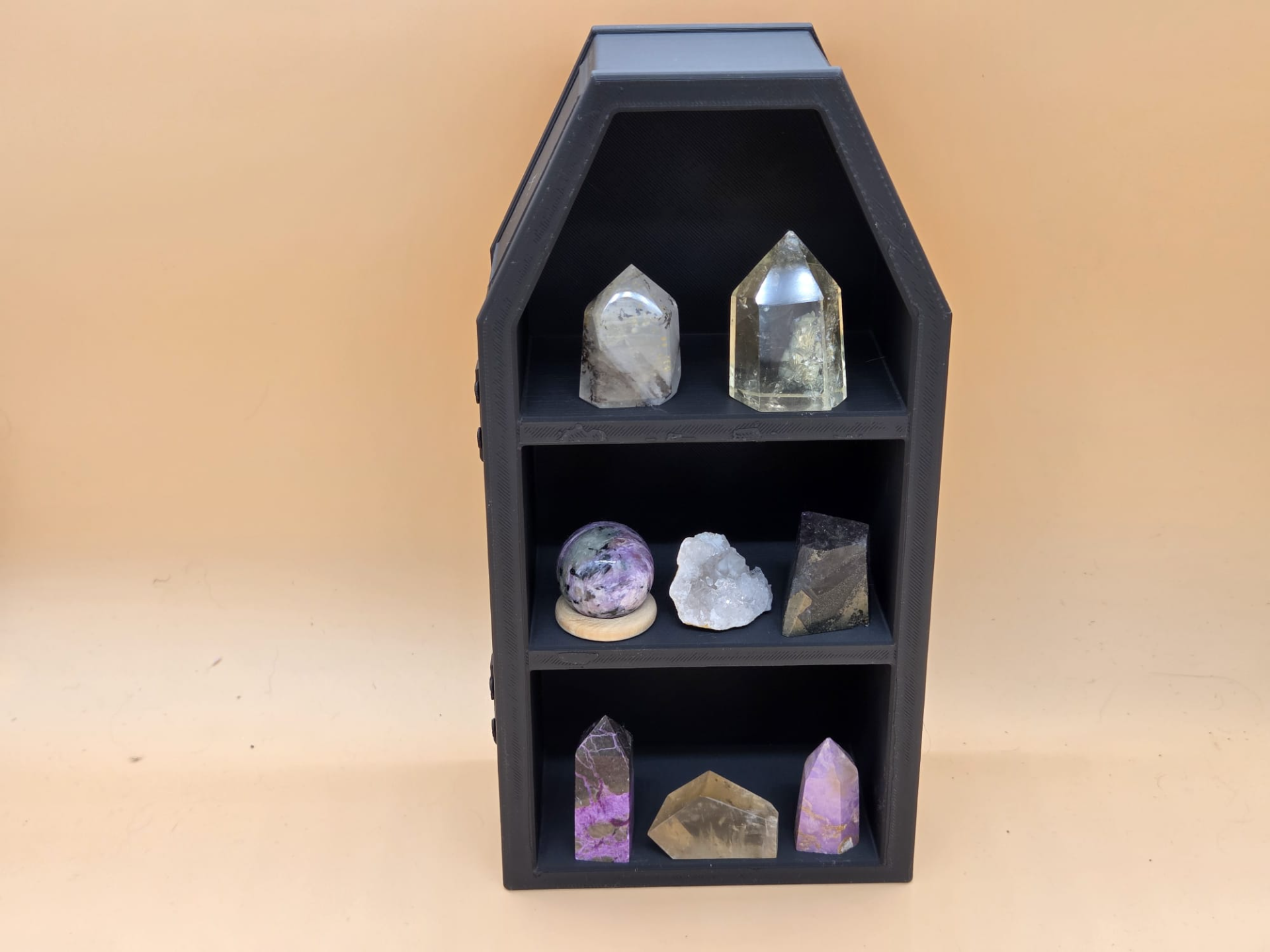 Coffin Shelf – Gothic Vitrine