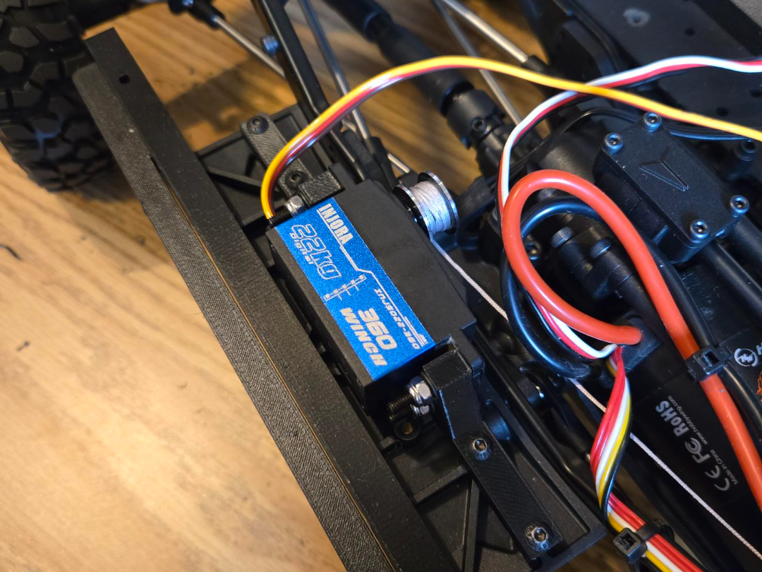 vs410 servo winch slider mount