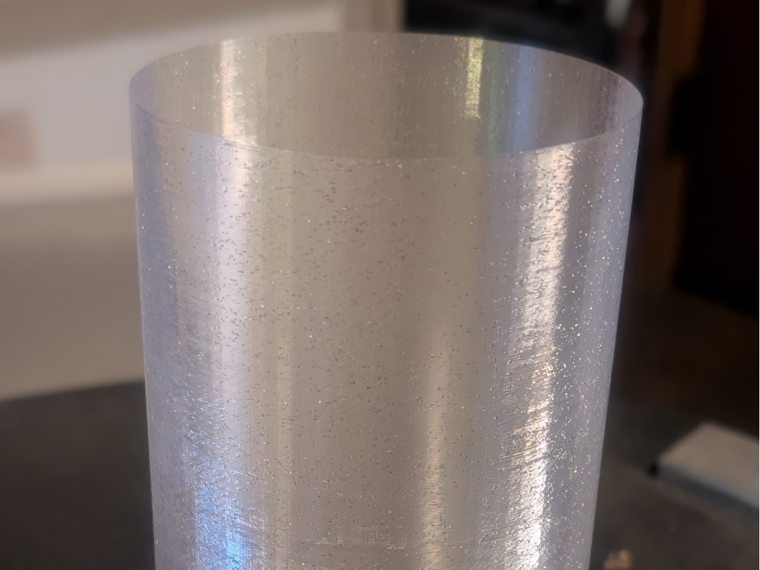 "Glass" shade for Medieval Torch / Sconce