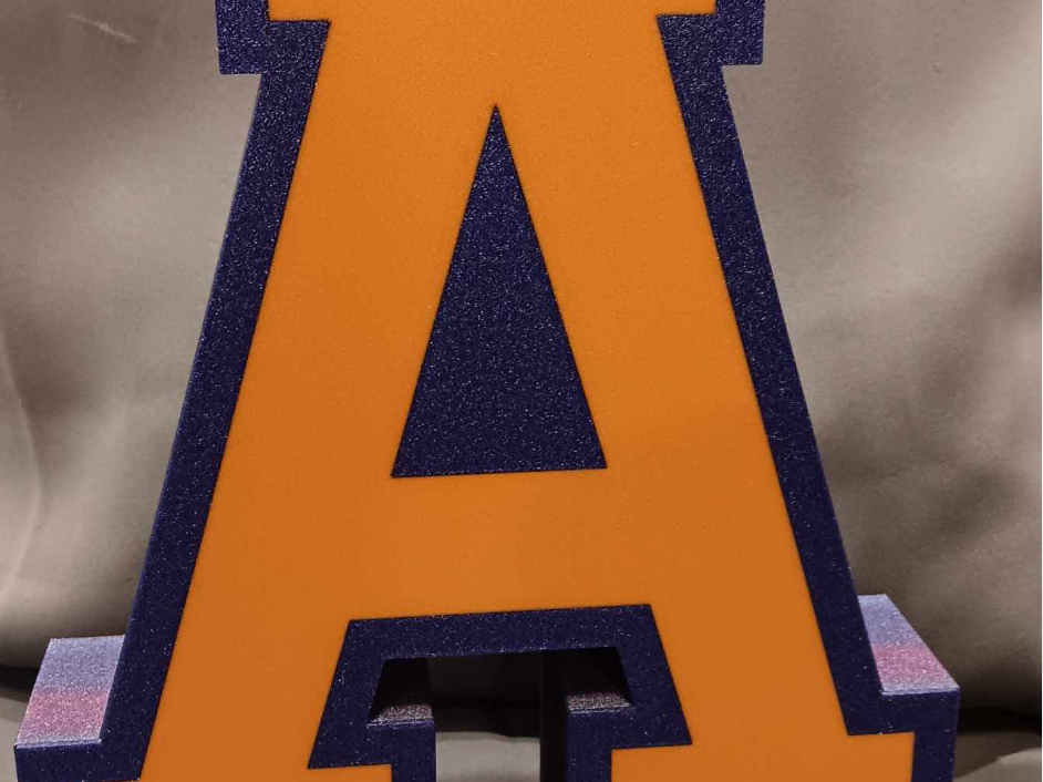Letter A Piggy Bank