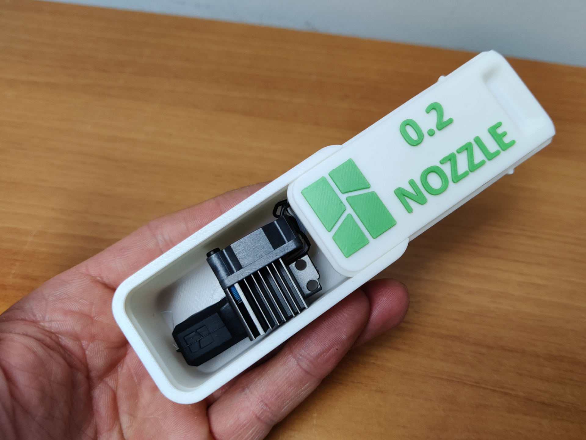 Durable Snap-Fit Nozzle Organizer for 3D Printers