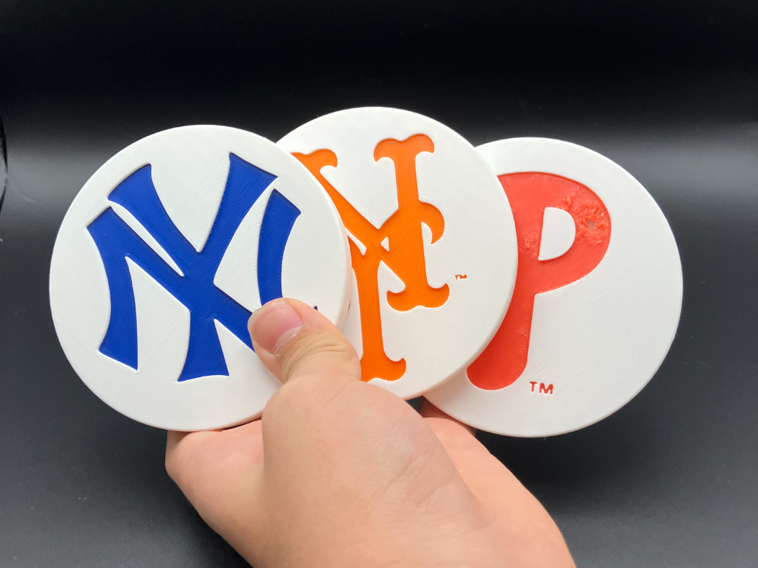 MLB Coasters