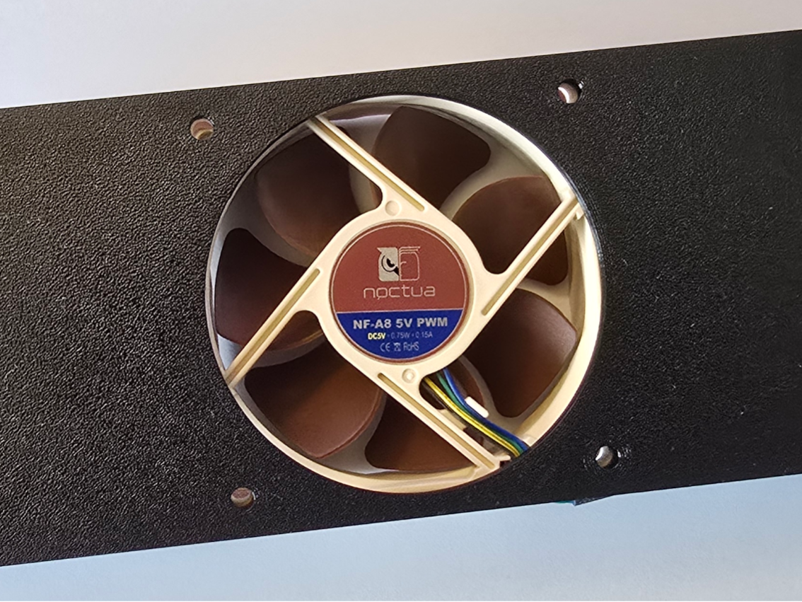 10 Zoll Rack Single 80mm Fan