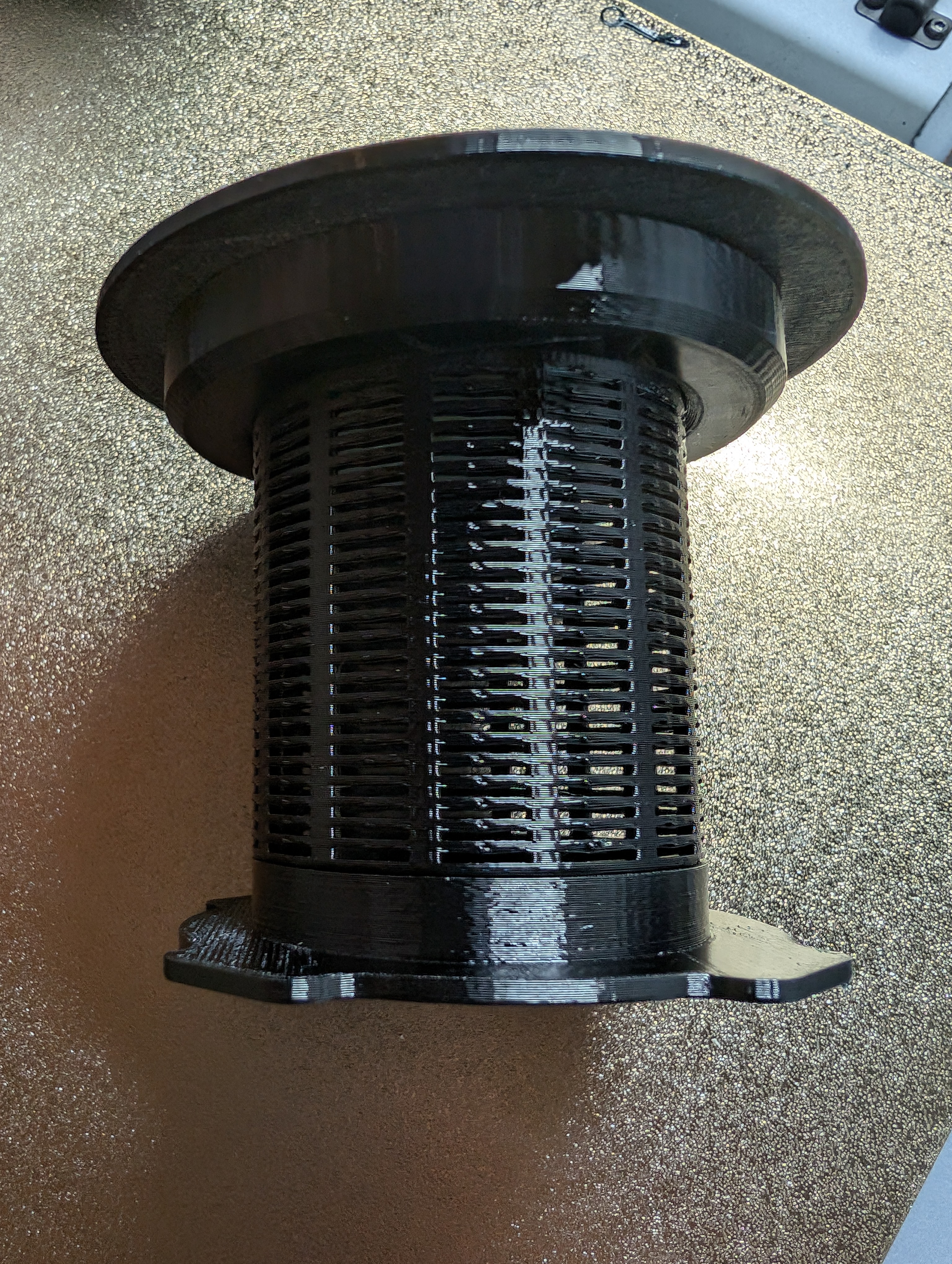 Filament Spool Desiccant Canister - Hygrometer Cap