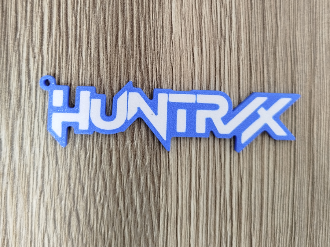Llavero Huntr/x o Huntrix Bicolor sin relieve
