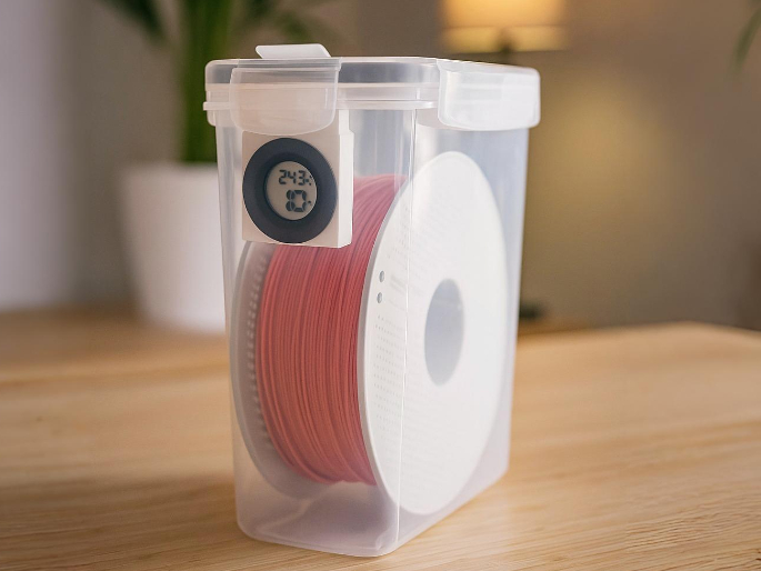 Hygrometer Mount for 4L Dry Box