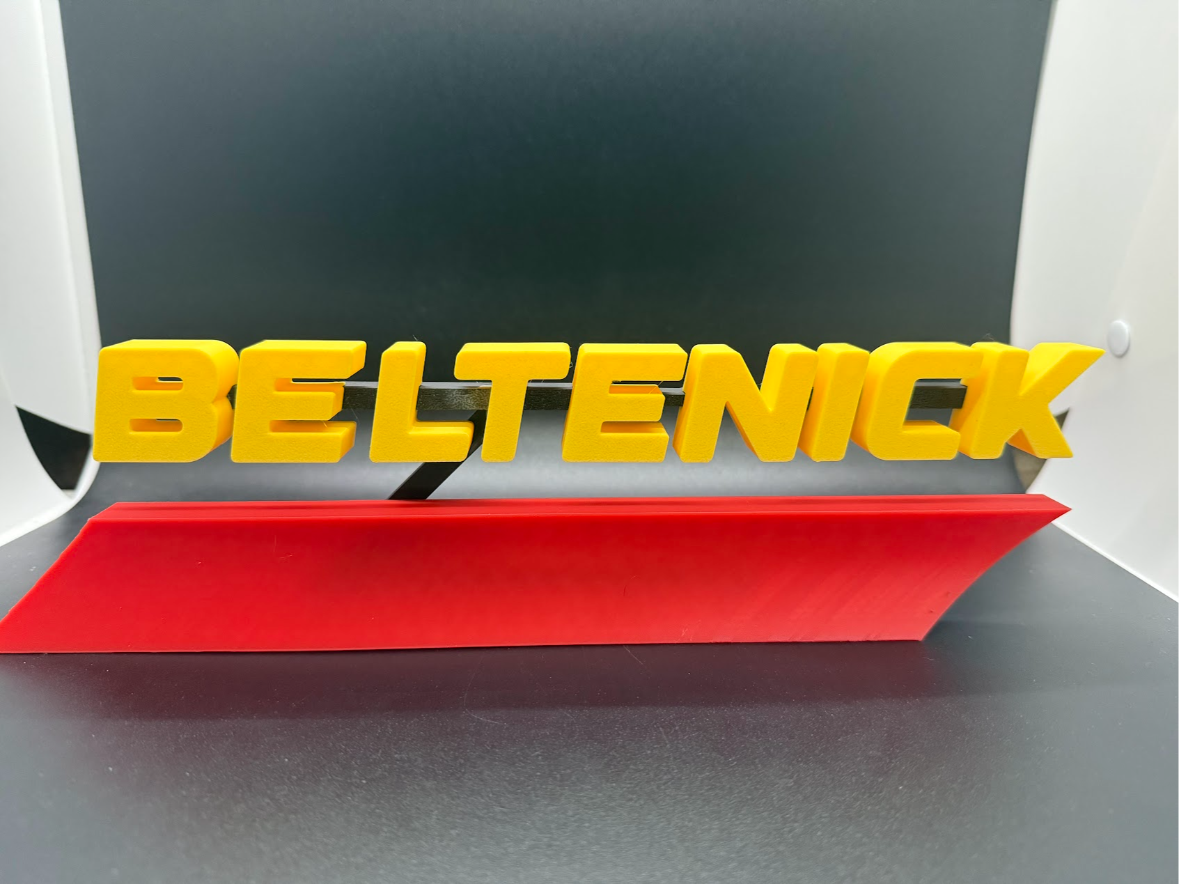 BELTENICK 3D Sign – Racing Style