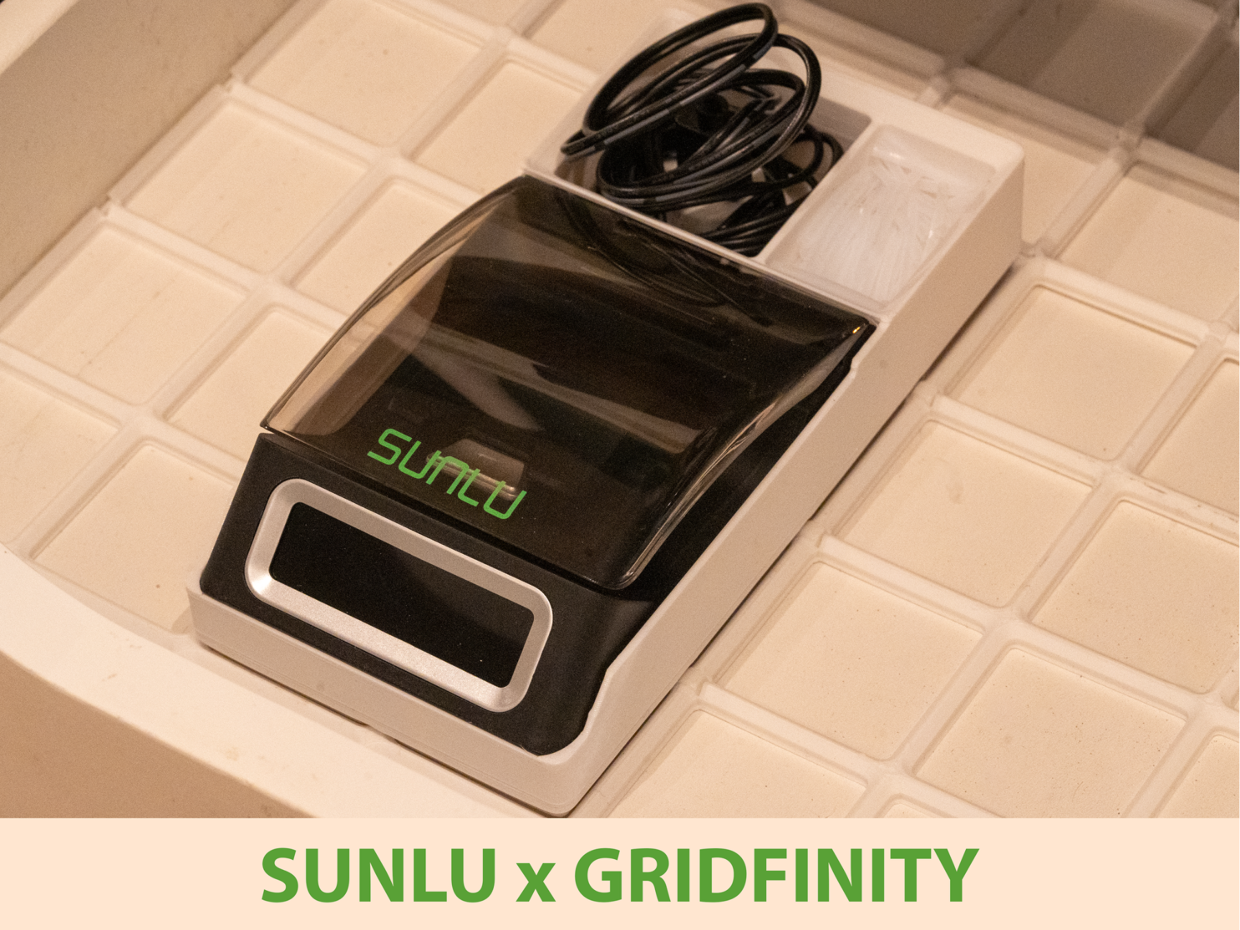 Gridfinity 4x2 Sunlu Filament Connector Organizer