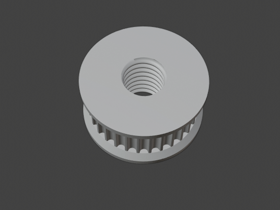 M8 Thread 30 tooth Pulley