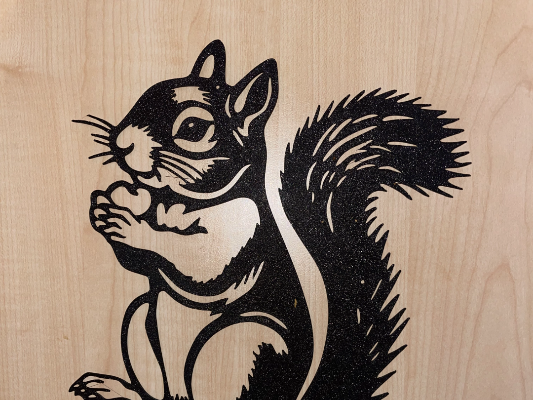 Wanddeko Eichhörnchen