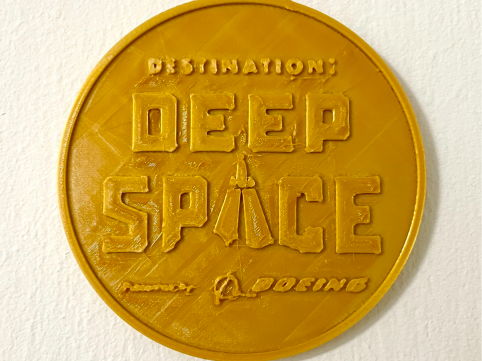 Destination Deep Space FRC 2019 Medal